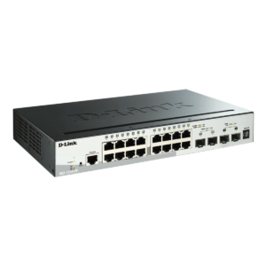 Switch D-Link Gigabit 20 Portas 10/100/1000 Mbps Preto (DGS-1510-20)